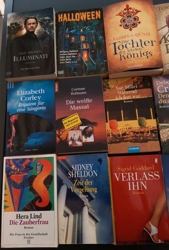 Taschenbücher, 18 Stück, guter Zustand in Nettersheim