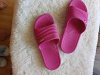 Sport-Badepantoletten Damen, Gr. 38/39, pink Bayern - Eichstätt Vorschau