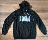 Kapuzenpullover Hoodie FOCUS Logo schwarz Herren Gr. L XL Baden-Württemberg - Ottersweier Vorschau