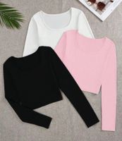 SHEIN Shirts NEU 3 Stück rosa schwarz weiß (Set) Gr.L Nordrhein-Westfalen - Troisdorf Vorschau