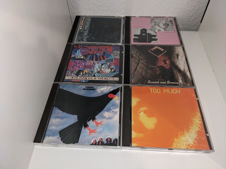 Kleine Sammlung Krautrock, Prog Rock, Metal etc. in Berlin
