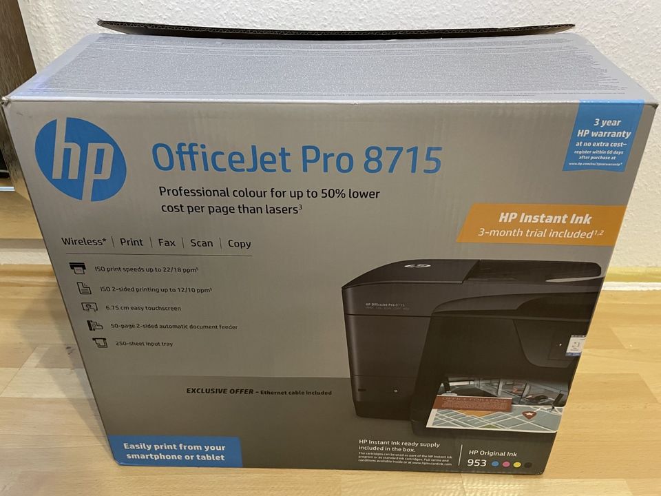 HP-Drucker OfficeJet Pro 8715 in Hamburg