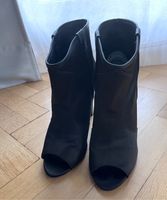 Satin Cowboy Booties Peeptoe 41 Stuttgart - Vaihingen Vorschau