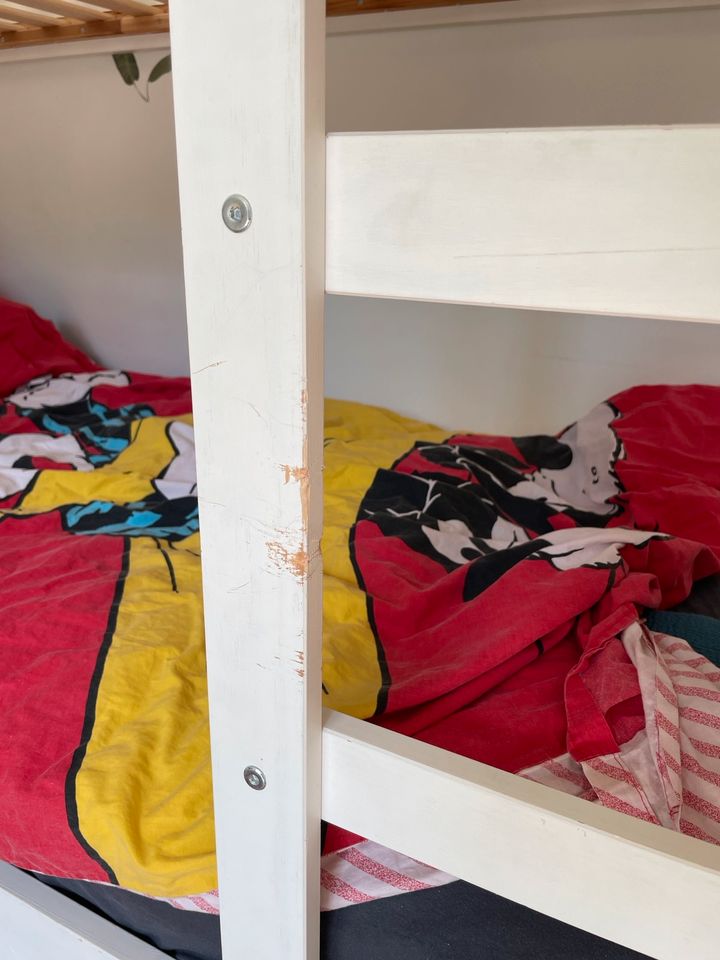 Ikea Stockbett Etagenbett Mydval weiß 90x200 in Berlin