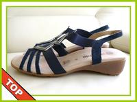 Remonte Gummi-Riemchen-Sandalen Blau/Silber Glitzer Gr.38✅Fußbett Nordrhein-Westfalen - Bocholt Vorschau