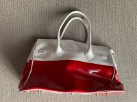 Lackledertasche Rot/weiß Baden-Württemberg - Dotternhausen Vorschau