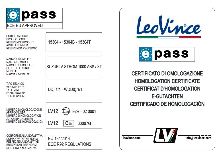 LeoVince LV-12 Auspuff,Suzuki DL 1000 V-Strom/XT,Schalldämpfer`17 in Neu Wulmstorf