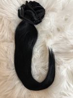 NEU Clip in Extensions indisches Remy Echthaar 40cm 80gr schwarz Nordrhein-Westfalen - Dinslaken Vorschau