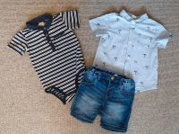 Outfit Gr. 86, H&M, Hemd, Jeansshorts, Body, festlich Sachsen - Siebenlehn Vorschau