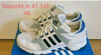 Adidas equipment cushion blau in 47 1/3 - 48 gesucht Sachsen-Anhalt - Halle Vorschau