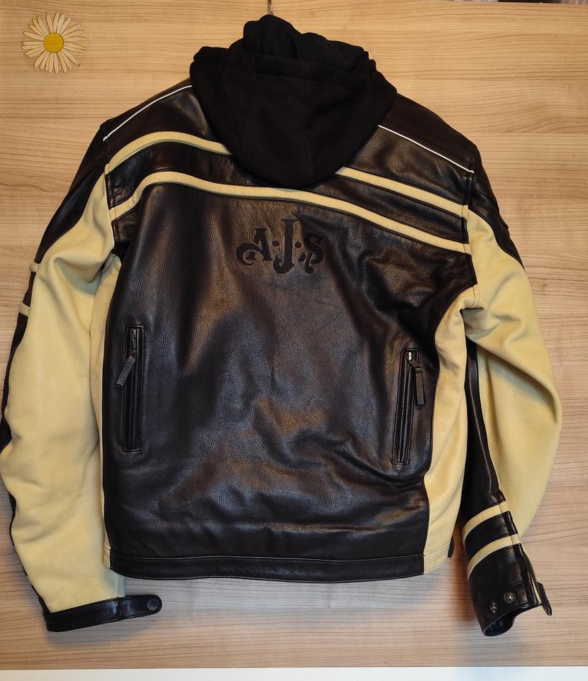 Louis Motorradjacke Echtleder incl. Protektoren - ungetr. Gr. 58 in Westerstetten