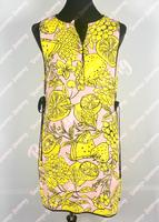✨ Zeitloses Designer Kleid Marc Cain rosé gelb Zitronen NEU N2 ❣️ Berlin - Steglitz Vorschau
