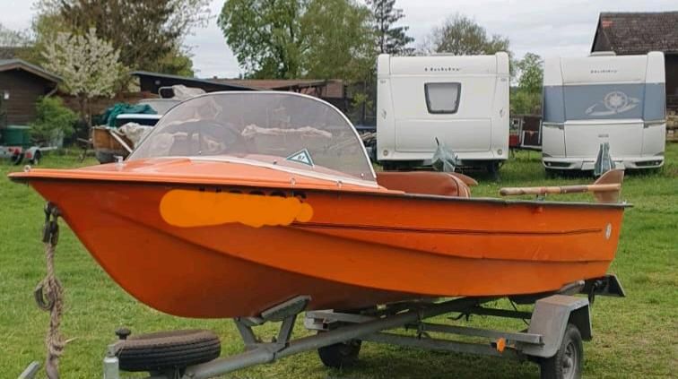 Ruderboot zweiteilig Flying Combi Klassiker Rarität Boot GFK in Oranienburg