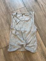Crop Top Damen mit Schnürung grau Gr. XS Sachsen - Glauchau Vorschau