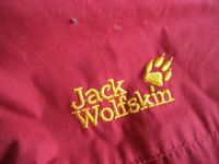 wie NEU Jack Wolfskin Übergang Jacke Wind- und Wetter rot 152 Bayern - Hauzenberg Vorschau