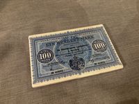 Banknote auf Fliese Oldenburgischen Landesbank 100 Reichsmark Niedersachsen - Bad Essen Vorschau