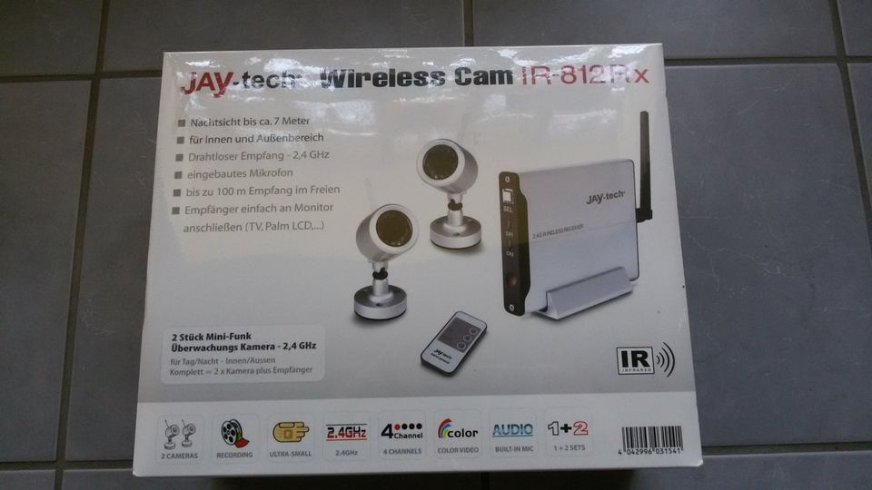 Überwachungskameras  Yay-tech  Wireless Cam Set IR-8127x60x75 neu in Elze