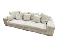 ‼️-50% Rabatt‼️XXL Big Sofa |Beige|Stoff|Couch Baden-Württemberg - Ottenhöfen Vorschau