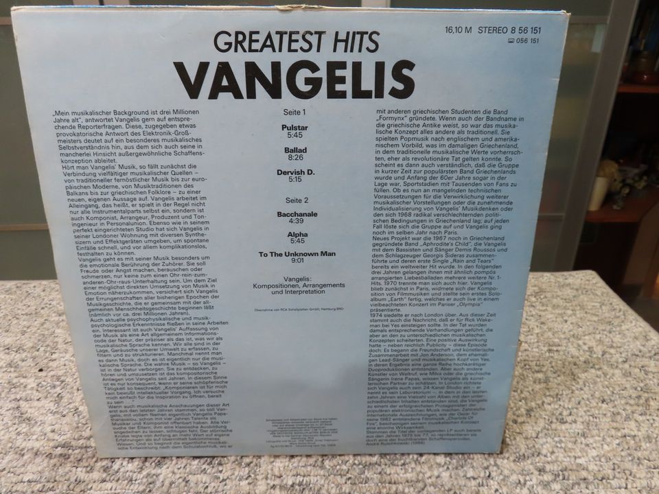 LP Amiga Rock Elektronic ZZ-Top van Halen Scorpions Vangelis in Braunsbedra