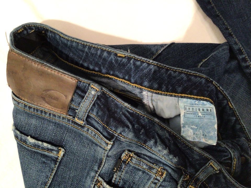 Design CAVALLI Damen Jeans ausgestellt Stretch 27 Maße It Maße in Worms