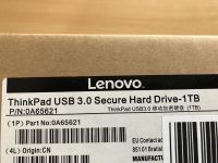 Lenovo ThinkPad USB 3.0 Secure Harddrive mit 1TB Niedersachsen - Nienburg (Weser) Vorschau