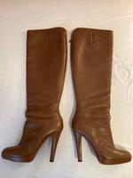 Ledersteifel Schmalschaft High Heels Michel Perry 38 1/2 Bayern - Bad Reichenhall Vorschau