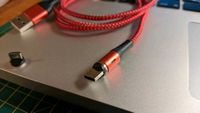 Universelles magnetisches Ladekabel Micro USB und Type-C USB Bayern - Neusäß Vorschau