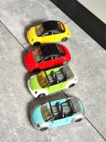 VW Beetle Modellautos Auto Tins Toys gelb blau rot grün Modellbau Hessen - Homberg (Efze) Vorschau