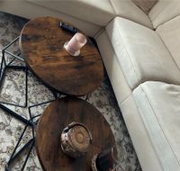Couch Tisch Wohnzimmer 2 Stück Holz mit Metall Niedersachsen - Osteel Vorschau