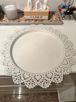 Ikea Deko Teller Vintage Shabby Romantik Spitze Weiß Hessen - Liederbach Vorschau