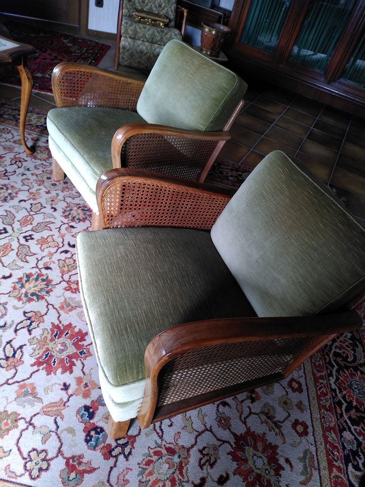 Vintage Sofa und zwei Sessel für Selbstabholer in Landau-Nußdorf