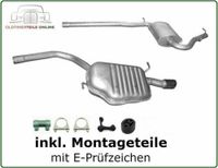 Auspuff Set für AUDI A4 + Avant 2.0 B6, B7 Mitteltopf + Endtopf Hamburg - Bergedorf Vorschau