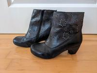 Deerberg Stiefeletten schwarz Leder 38 Hessen - Biebertal Vorschau