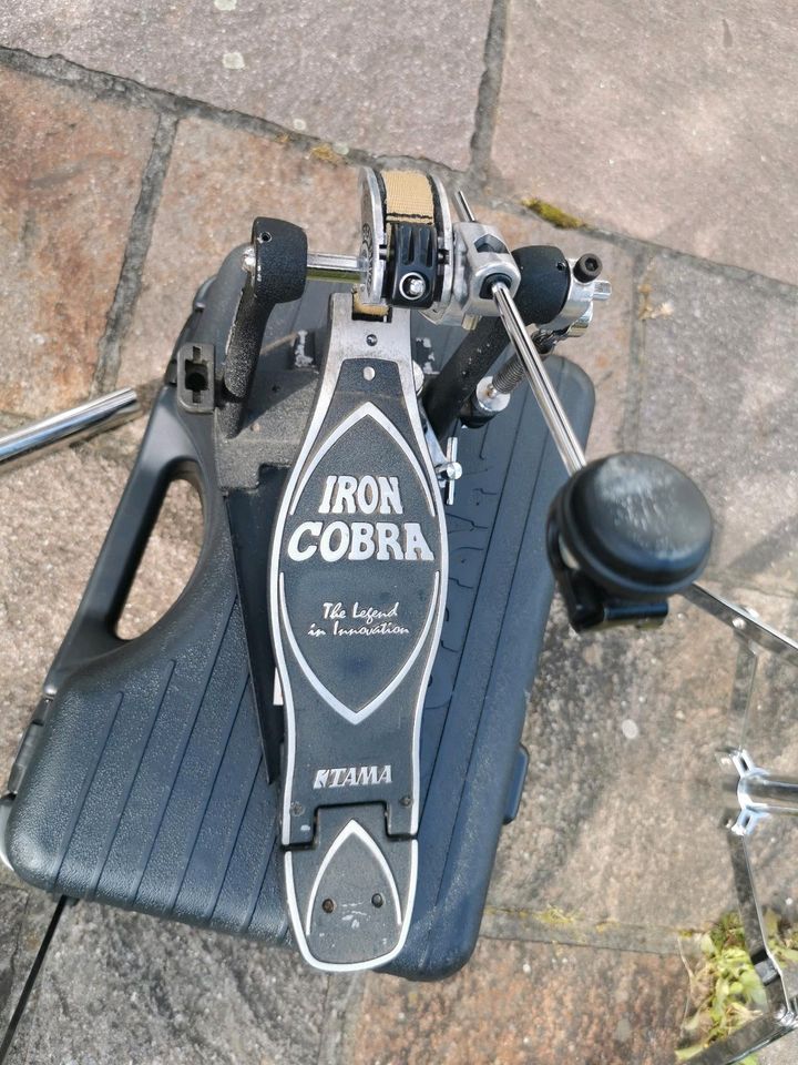 Tama Iron Cobra Hihat Snare pearl Galgenbeckenständer Schlagzeug in Winnenden