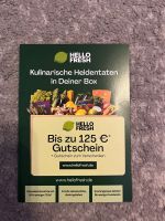 16x 125,- € Gutschein HELLO FRESH - Je 9 Kochboxen =400 Portionen Bayern - Michelau i. OFr. Vorschau