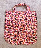 Ungetragene Tasche Beutel Retro Vintage Blumen Mitte - Wedding Vorschau