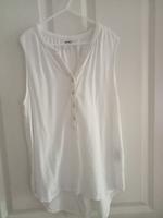 Weiß Bluse ärmellos  - Gr. M, 38, 40 - Vero Moda Shirt goldene K. Bad Doberan - Landkreis - Bad Doberan Vorschau