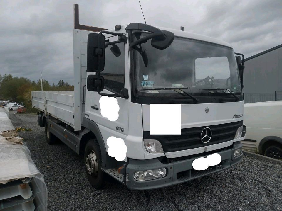 Mercedes Atego 816 Pritsche in Winterspelt