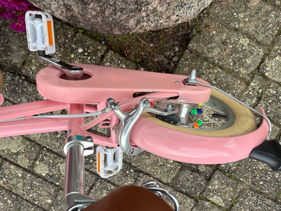Gebrauchtes Kinderfahrrad von Bobbin mit montierbaren Stützrädern in Mönchengladbach