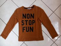 Sweatshirt Gr. 122/128 braun "non stop fun" Langarmshirt Jungen Baden-Württemberg - Heilbronn Vorschau