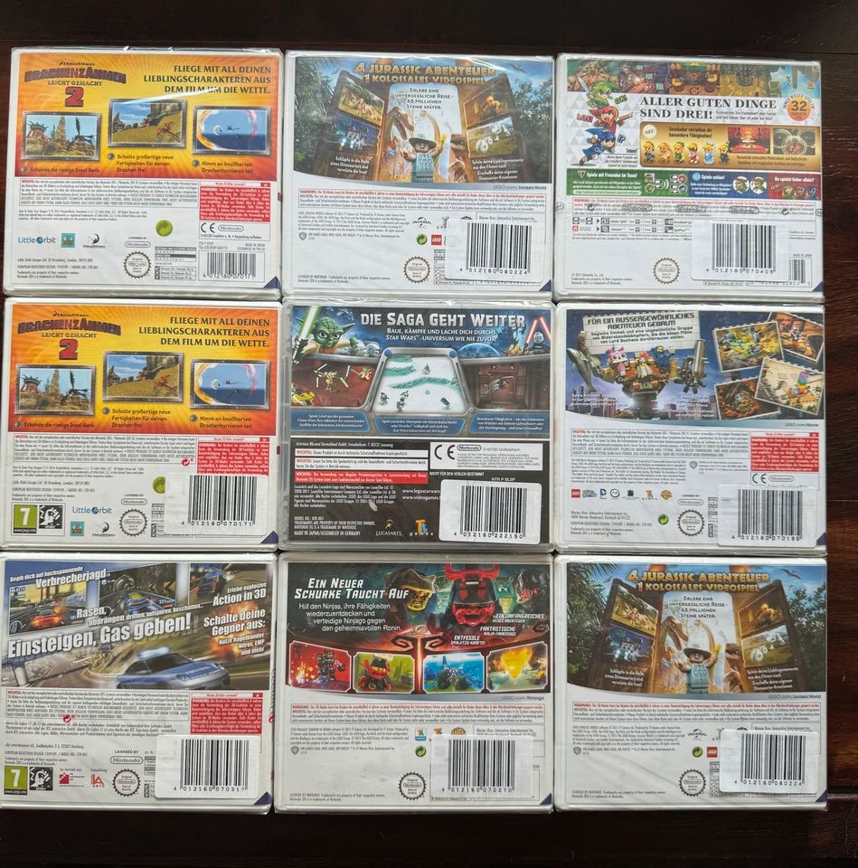Nintendo DS Kinderspiele Paket, Zelda, Star Wars, Lego Movie Game in München