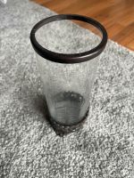 Glas Vase Vintage mit Gusseisen 30x10 cm Bonn - Ippendorf Vorschau