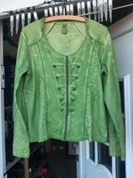 Jacke "Military" Stil grün Struktur Stickerei "Tredy" (148) Niedersachsen - Neuenkirchen Vorschau