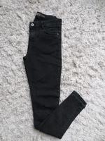 Stretch Jeans / Hose Skinny Gr. 38 / dunkelgrau von Clockhouse Hessen - Großenlüder Vorschau