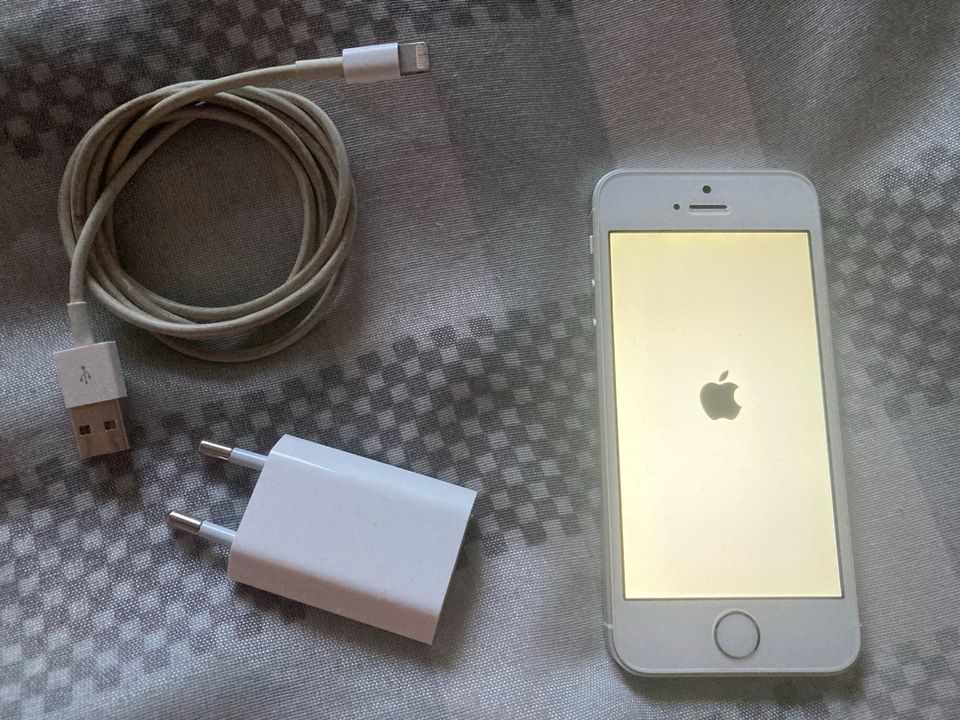 iPhone SE zu verkaufen in silber/ grau in Putlitz