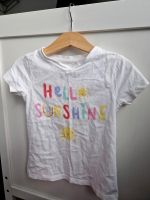 Tshirt Shirt Sommershirt kurzarm Sonne weiss bunt 98 George Nordrhein-Westfalen - Neuss Vorschau