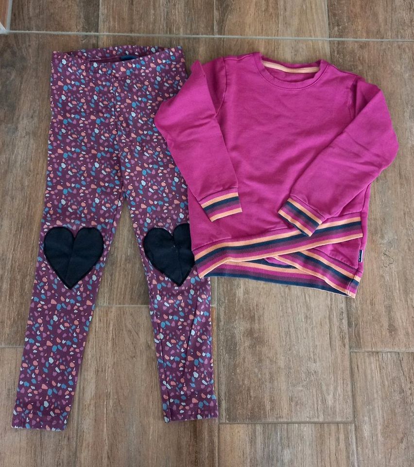 Jako-o Set Pullover und Leggings 116/122 in Gernsheim 