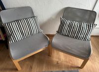 2 Ikea Stühle mit Kissen Hessen - Battenberg Vorschau
