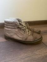 Skate high Vans Kaki beige gefüttert Hessen - Frankenau Vorschau