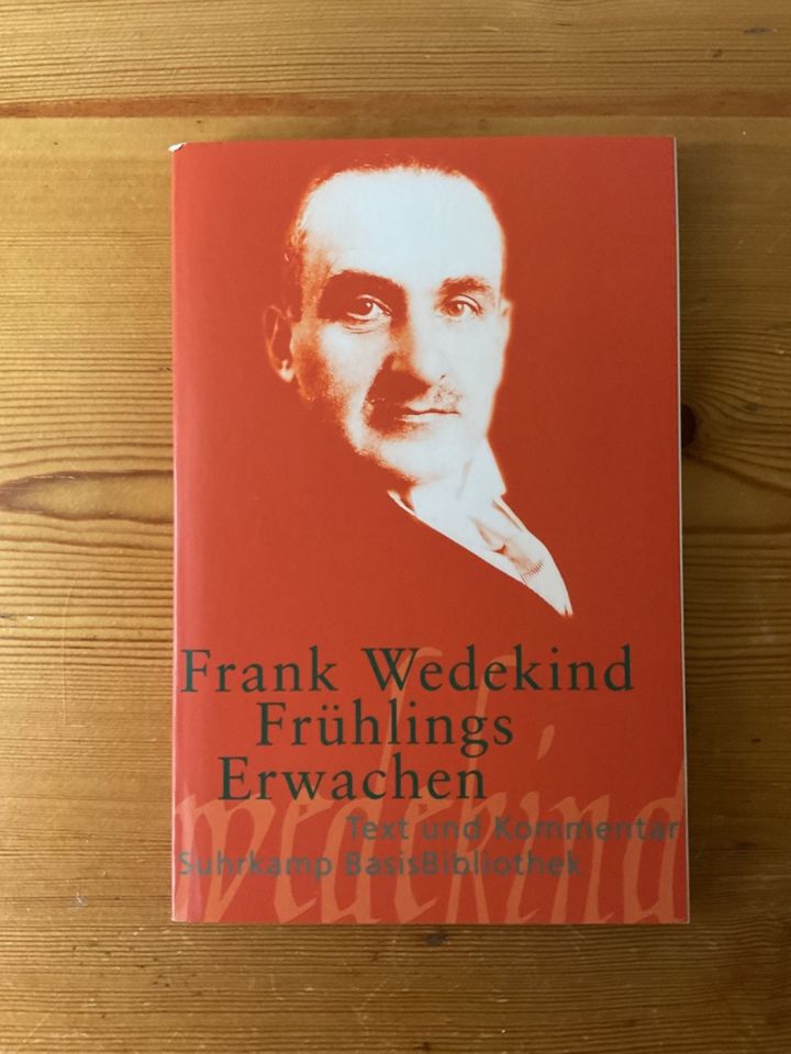 Frühlingserwachen Frank Wedekind OHNE NOTIZEN Suhrkamp Verlag in Kappeln